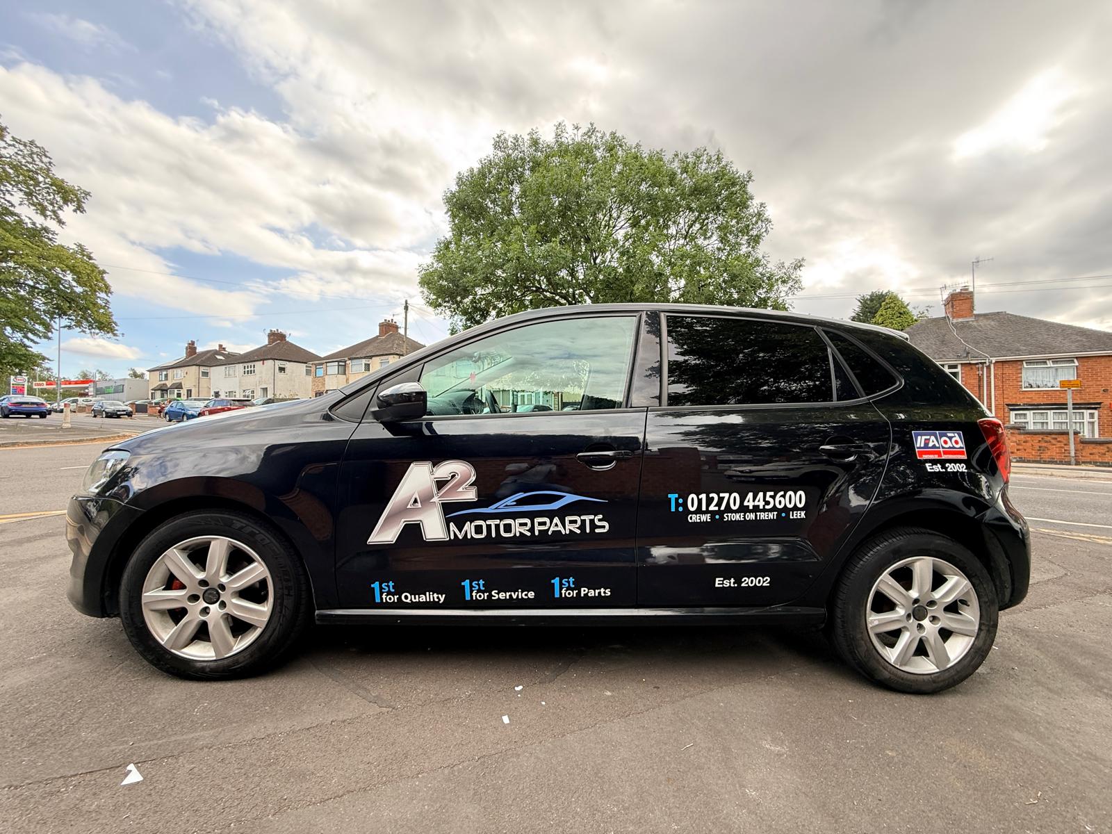 A2 Motor Parts Commercial Vehicle Graphics Stoke-on-Trent